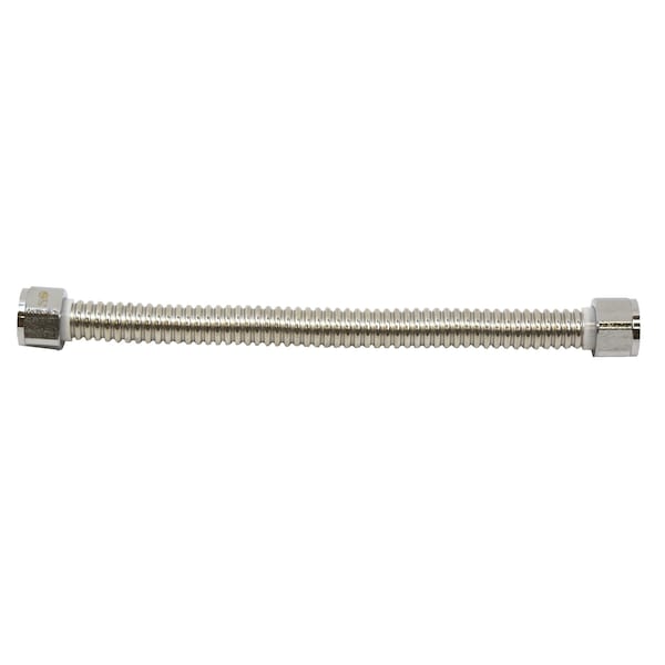 Jones Stephens 3/4in. FIP x 3/4in. FIP x 12in. Stainless Steel Corrugated Water Heater Connector J39712 - main